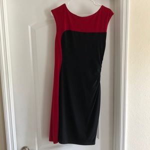Black and red dress